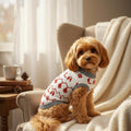 Custom Festive Holiday Knitted pet sweater sizes  XL