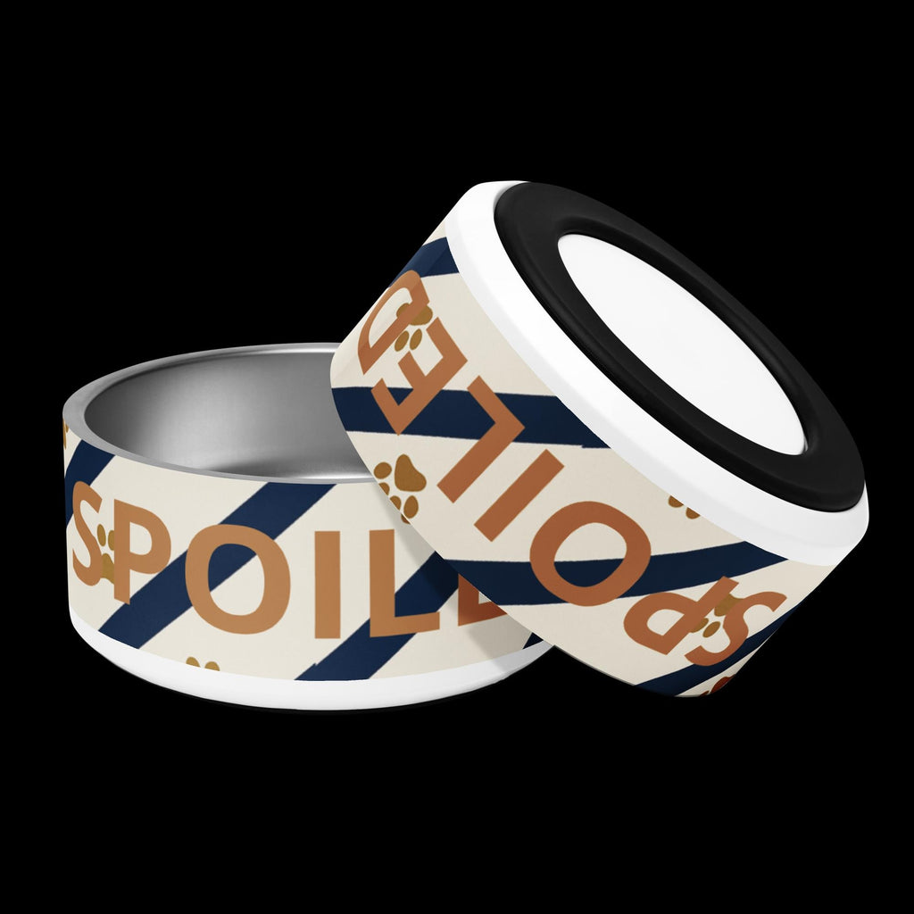 Two rolls of tape with 'SPOILED' branding on a black background