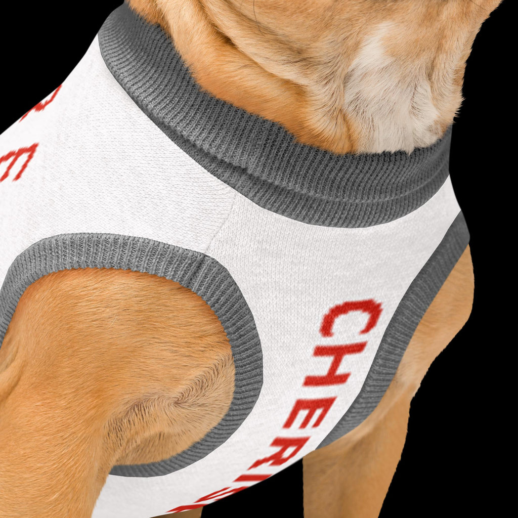 Custom Festive Holiday Knitted pet sweater sizes  XL