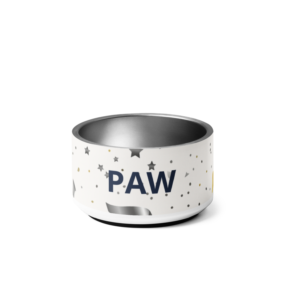 Paw Prince Luxury Dog Bowl Set 18 oz.