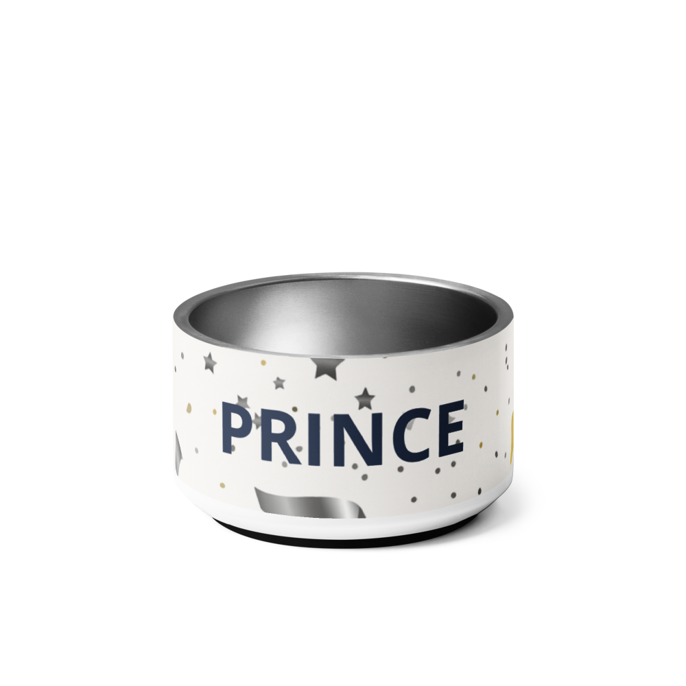 Paw Prince Luxury Dog Bowl Set 18 oz.